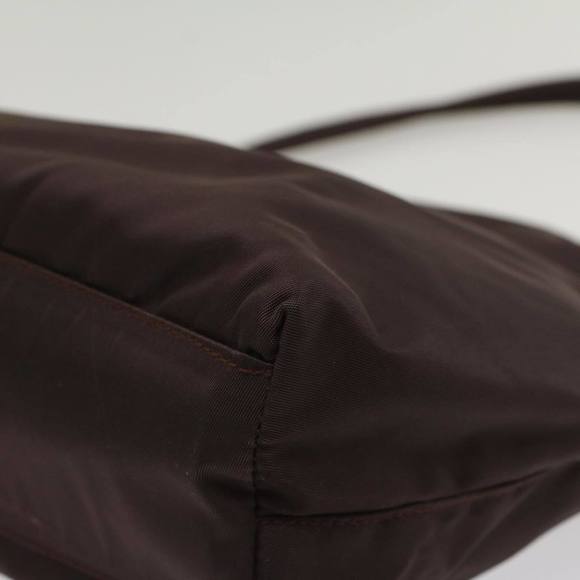 PRADA Shoulder Bag Nylon Brown Auth bs7444 - Picture 16 of 16